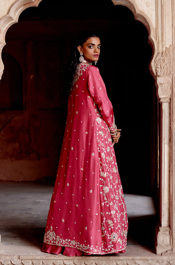 LONG JACKET SET WITH LEHENGA