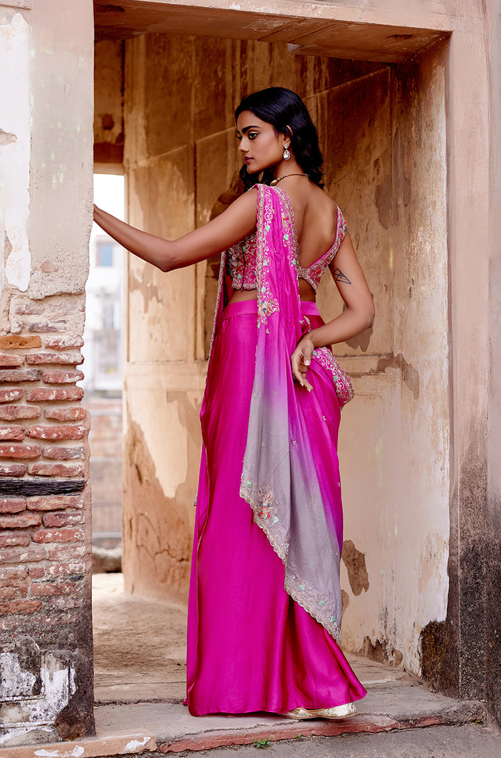 FUSION DRAPE SAREE